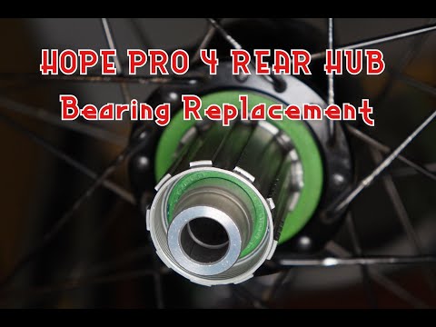 Hope Pro 4 Rear Hub Bearing Replacement Including Freehub - In Depth