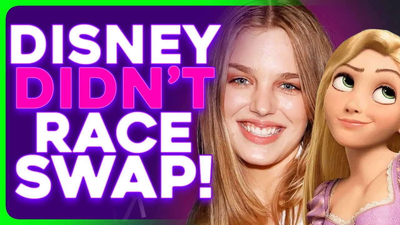 BREAKING White Actress Plays White Disney Princess in Live Action TANGLED
