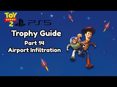 Toy Story 2 (PS1 on PS5) Trophy Guide - Part 14 - Airport Infiltration