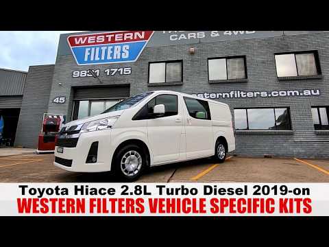 Toyota Hiace 2019 Oil Catch Catch Can & Diesel Pre Filter Kits at Western Filters