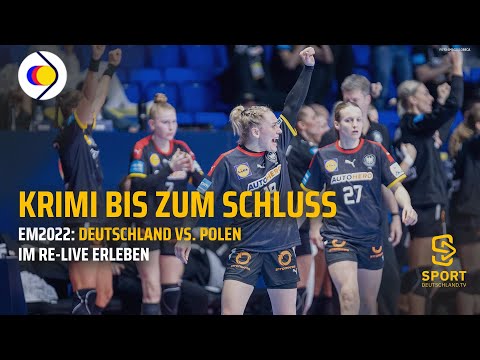 Deutschland - Polen | Ganzes Spiel - Handball-EM der Frauen 2022 | SDTV Handball