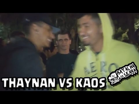 Thaynan Vs Kaos - Semi Final - 4º Batalha Da Serra - Nova Friburgo - 2017