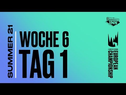LEC Summer Split 2021 - Woche 6 Tag 1 [GER]