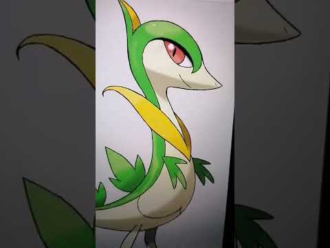 snivy evolutionary line #pokemon #snivy #servine #serperior #enemy #imaginedragons #gen5