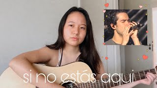 si no estás aqui - RBD | cover + letra