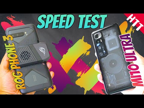 Xiaomi Mi 10 Ultra vs Asus ROG Phone 3 Speed Test