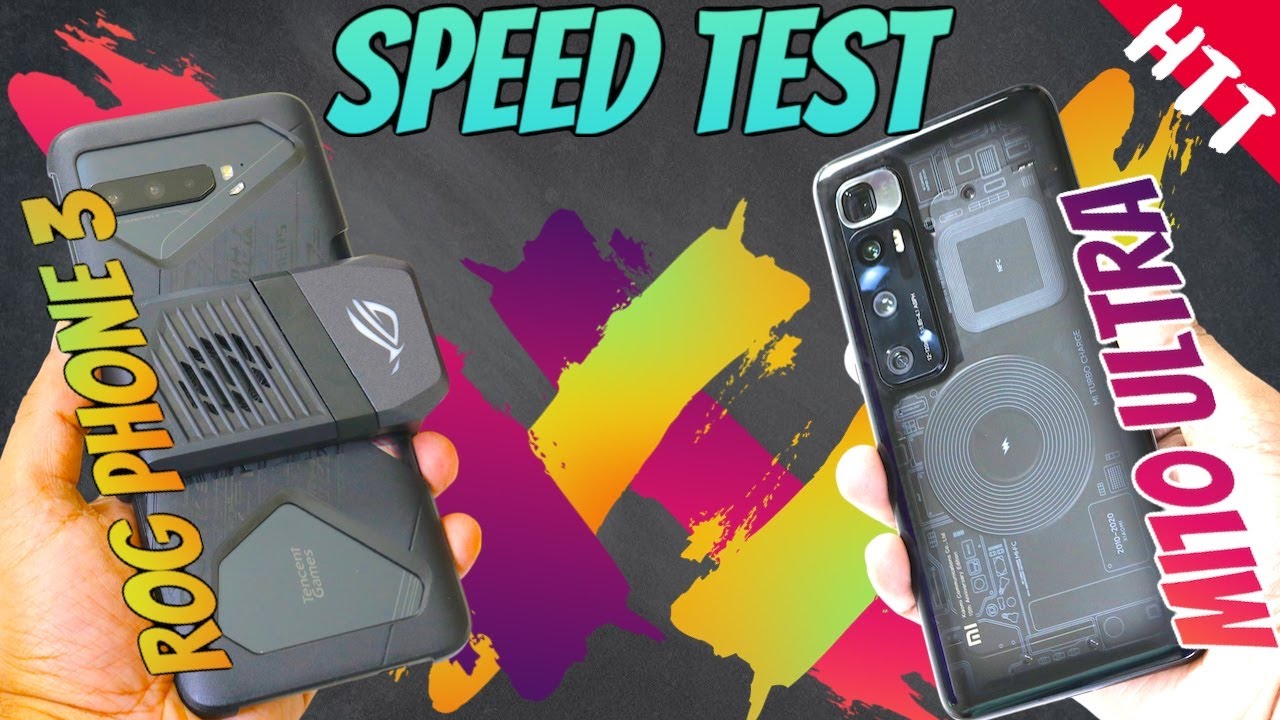 Xiaomi Mi 10 Ultra vs Asus ROG Phone 3 Speed Test