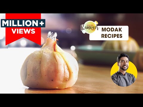 Ukadiche Modak Ganesh Chaturthi Spl | उकडीचे मोदक | 2 types Modak | Chocolate Modak | Chef Ranveer