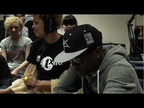 Tinchy Styder & Maverick Sabre create track with students at DV8 College