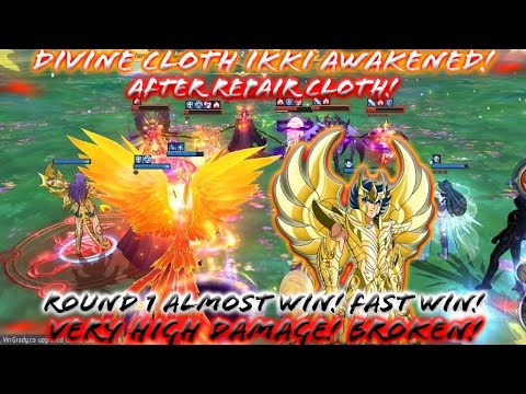 Saint Seiya: Awakening (KOTZ) - Divine Cloth Ikki Awakened after Repair Cloth! OP + Broken Damage!
