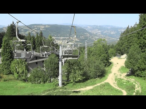 Discesa integrale seggiovia Leitner "Pian del Falco" - Sestola (MO) / Stollift / Stolheis