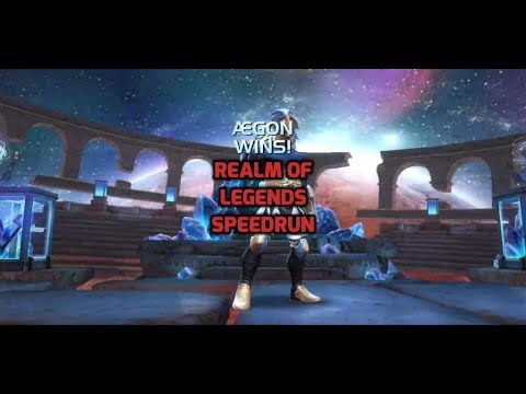 Aegon Rank 5 vs ROL Speedrun - Marvel Contest of Champions