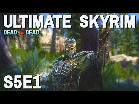 Ultimate Skyrim [1 Life] S5E1 - In Search of Lichdom