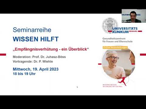 Seminarreihe Wissen hilft - „Empfängnisverhütung - ein Überblick“