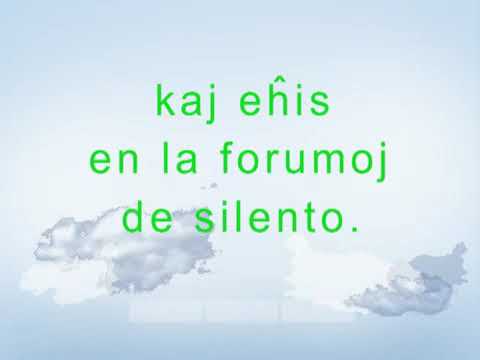 THE SOUND OF SILENCE Simon   Garfunkel   Esperanto cover LA SONO DE SILENTO