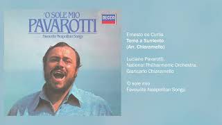 Lucianno Pavarotti - Torna a Surriento (Official Audio)