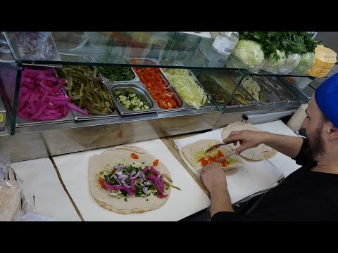 LEBANESE FALAFEL RECIPE + FALAFEL SANDWICH WRAPS for £6.50 | + Salad Boxes | at Round Falafel