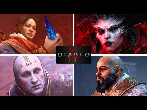 Diablo 4 Alle Cinematics - Alle Filmsequenzen (deutsch/german) 4K