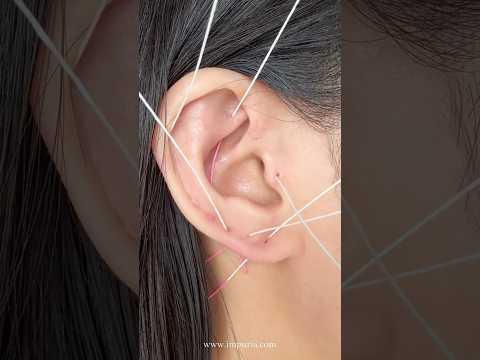 Cleaning my Ear Piercing with Floss ⁉️ #earpiercing #piercing #earrings #piercingjewelry