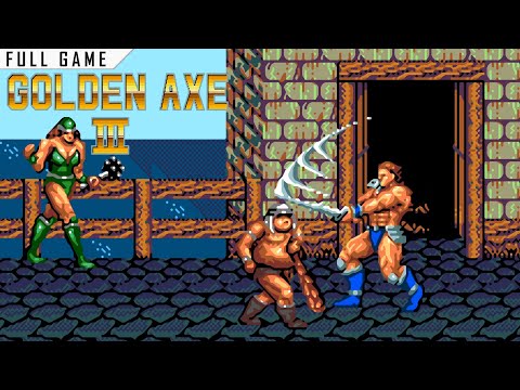 Golden Axe III | Sega Genesis | Full Game [Upscaled to 4K using xBRz]