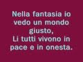 Nella Fantasia with lyrics