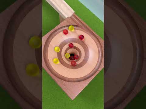 Marbles falling in a vortex  Marble Run ASMR #87 Slow Motion Colorful marbles #marblerun #マーブルラン