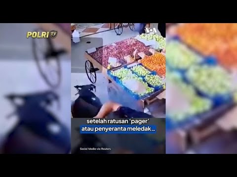 VOA - GELOMBANG LEDAKAN &lsquo;PAGER&rsquo; DI LEBANON, RIBUAN TERLUKA