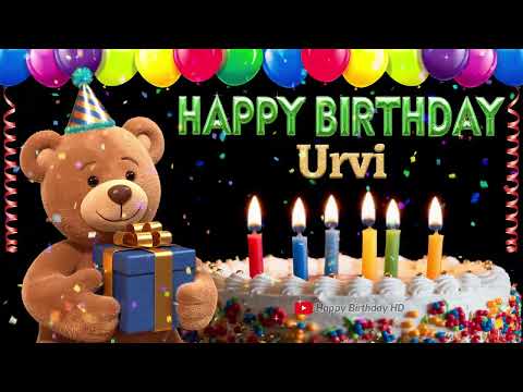 Urvi Happy birthday To You - Happy Birthday song name Urvi 🎁 🎂