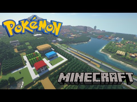 I Built Kanto in Minecraft