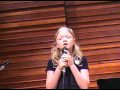LEXI Singing NOEL 2009