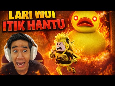 LARI WOI ITIK HANTU 🦆 DUCK ESCAPE HORROR 😂