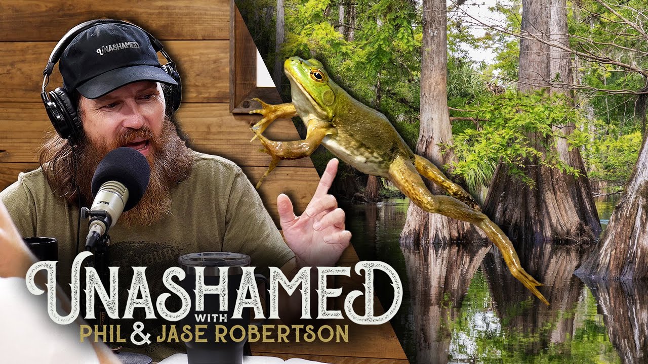 Ep 713 | Jase’s Run-in with a Toxic Tree While Froggin’ & His First Time Eating a Swamp Delicacy
