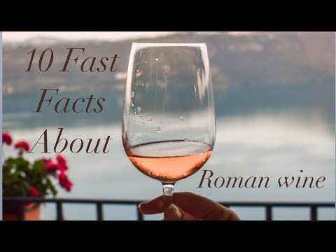 Ten Fast Facts About Roman Wines