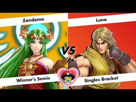 Central Colosseum 24 - Winner's Semis - Zandomo (R.O.B, Palutena) vs Luna (Ken)