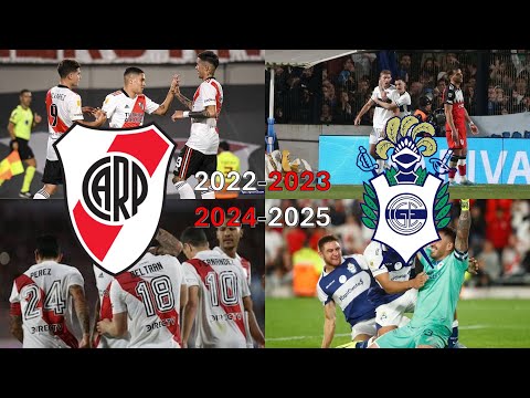 HISTORIAL: RIVER y GIMNASIA #1 | 2022-2025