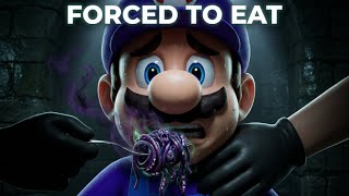 I forced Mario to EAT…