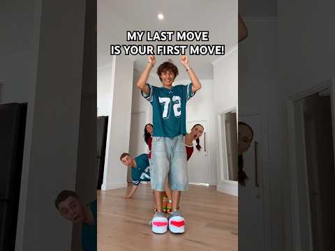 MY LAST MOVE IS YOUR FIRST MOVE CHALLENGE! 😅😫 #dance #trend #viral #couple #funny #game #shorts
