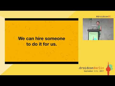 #droidconDE 2017: Nina Wieczorek - Don't let the dream of automation turn into your biggest nighmare