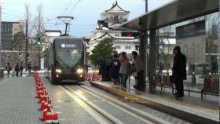 preview picture of video '富山 セントラム  LRT CENTRAM Toyama Japan'