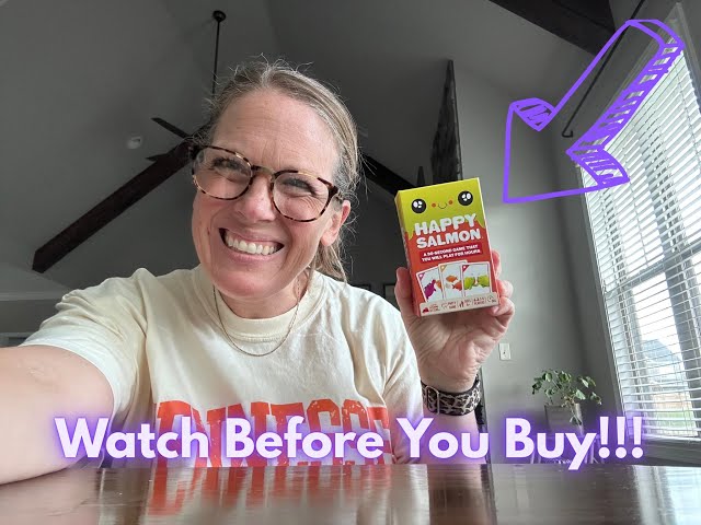 Vídeo relacionado con Exploding Kittens Happy Salmon: by Matching Card Game, 3-8 Players, Ages 6+