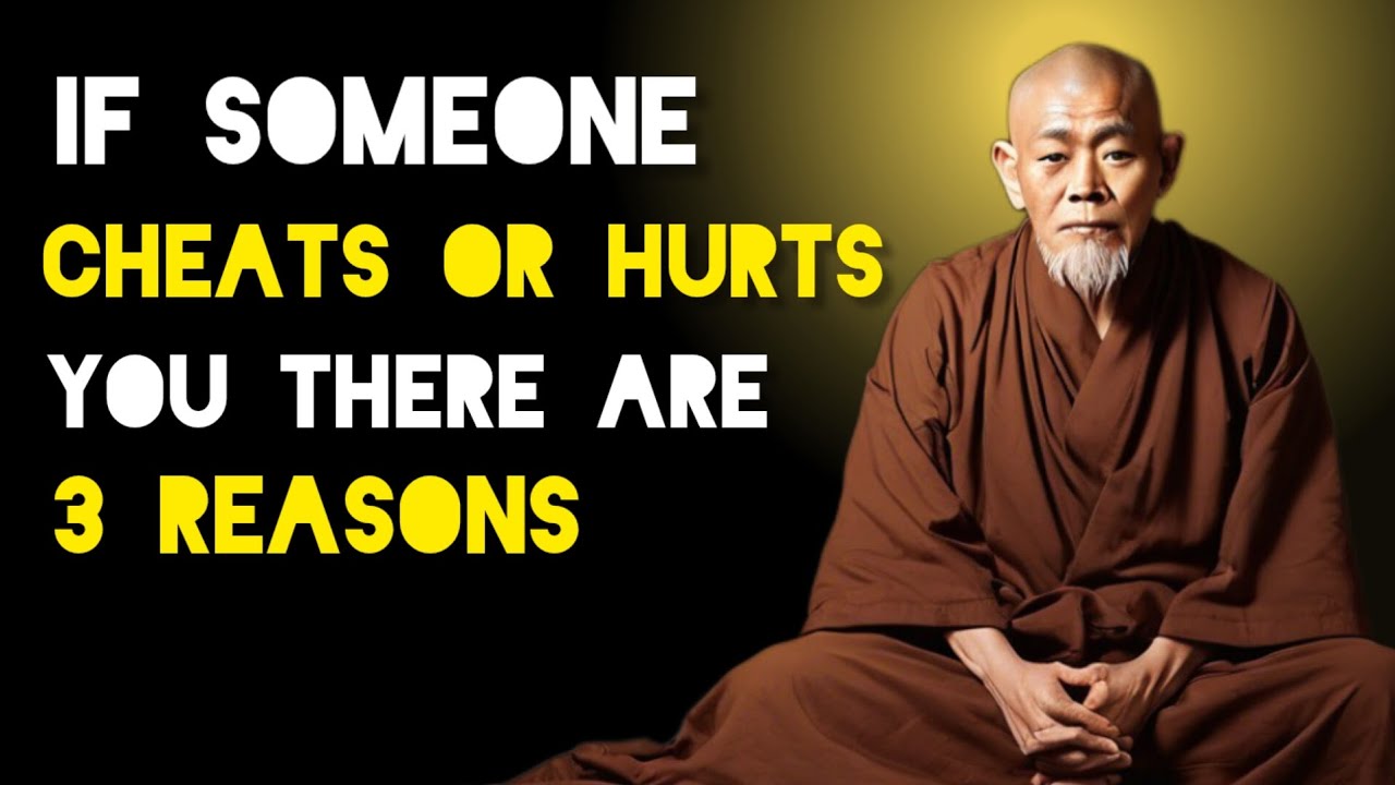 If Someone Cheats Or Hurts You There Are Only 3 Reasons - Zen And Buddhist Teachings.
