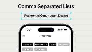 Tip 27 — Comma Separated Lists | Glide Tips