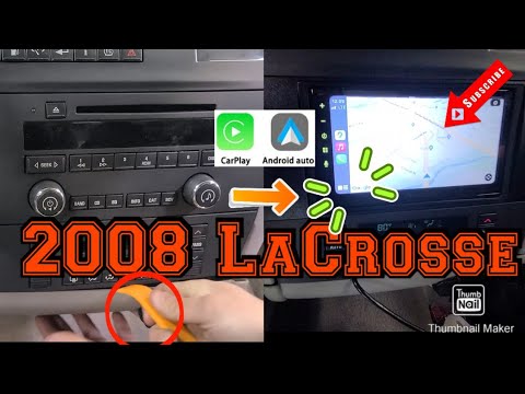 2005-2008 Buick LaCrosse How to remove radio Install Apple carplay android auto Metra 99-2021