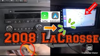 2005-2008 Buick LaCrosse How to remove radio Install Apple carplay android auto Metra 99-2021