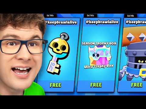 SVAKI DAN ĆEMO BESPLATNO DOBIT BRUTALNE NAGRADE U BRAWL STARSU!