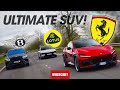 Ultimate SUV test! NEW Ferrari Purosangue vs Bentley Bentayga vs Lotus Eletre | What Car?