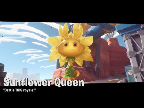 Plants Vs Zombies Battle for Neighborville - Graveyard Ops: Elite Sunflower Queen Boss Fight