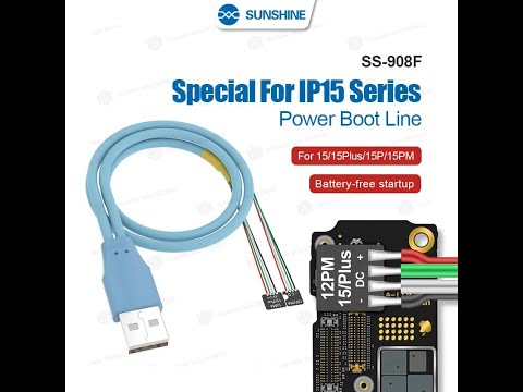 Dây USB cấp nguồn iPhone series 15 SUNSHINE SS-908F