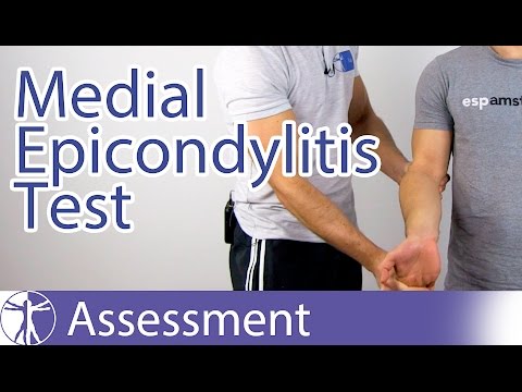 Medial Epicondylitis Test | "Golfer's Elbow"