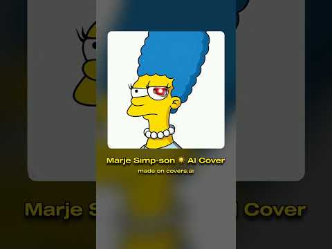Marge Simpson- I'm hot tonight (ai cover) #music #80s